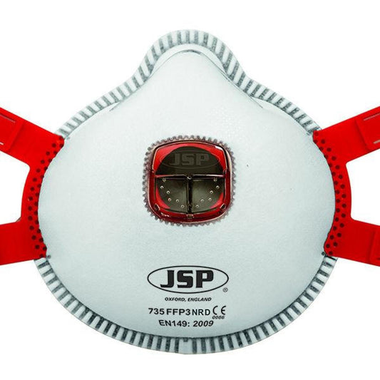 JSP Typhoon Moulded Mask FFP3 Valved (2Pk)