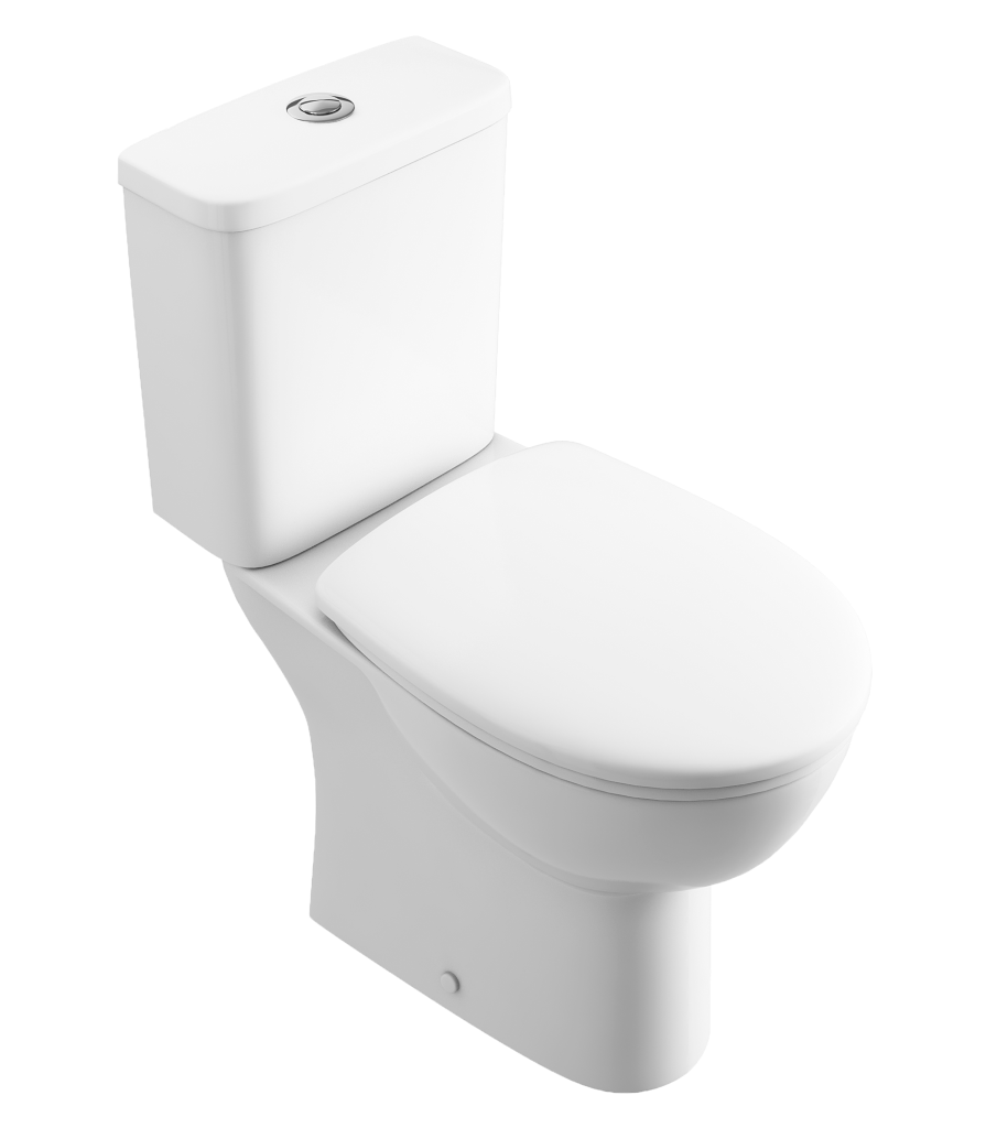 Kota Space Saver Close Coupled WC Pack Inc. Soft Close Seat