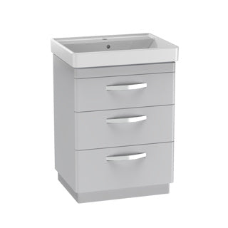 Compass 600mm Floor Standing Triple Drawer Unit