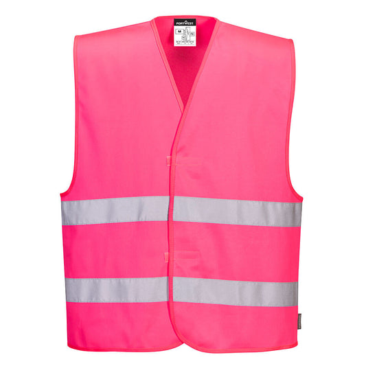 Portwest Hi Vis Vest - Pink F474