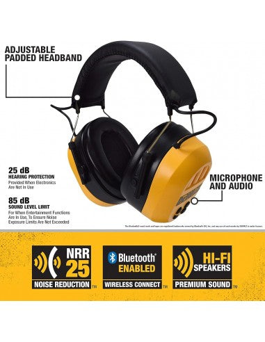 Dewalt Bluetooth Ear Defenders