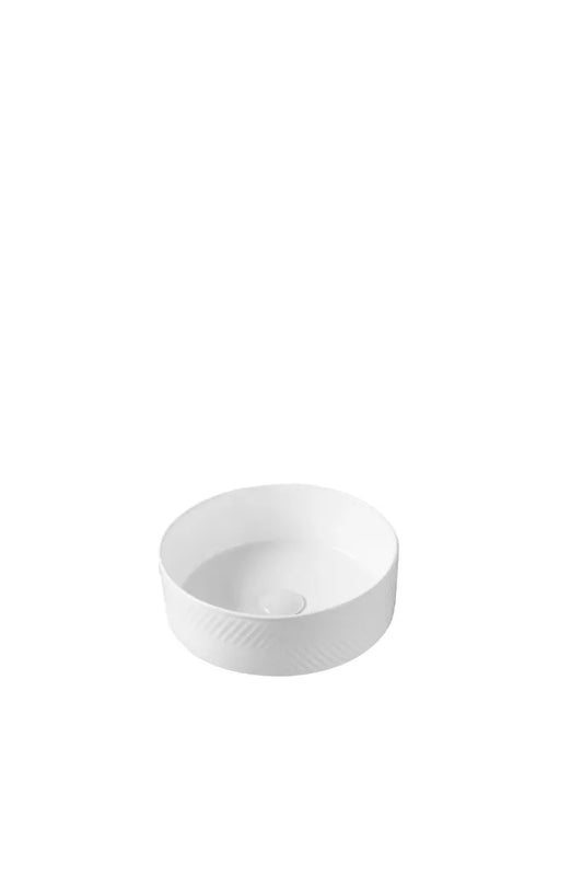 insignia Round Chevron Vessel Basin 365mm