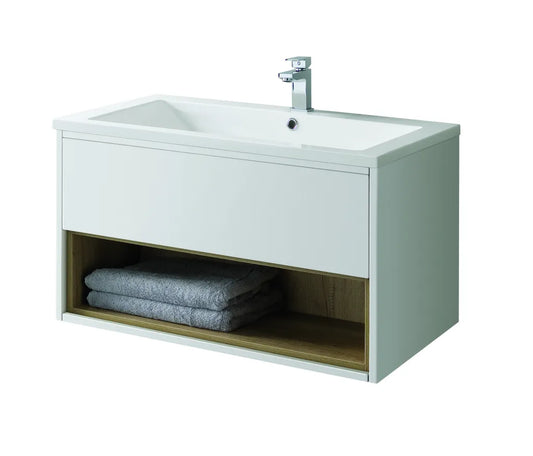 Lucca 800mm Wall Hung Unit