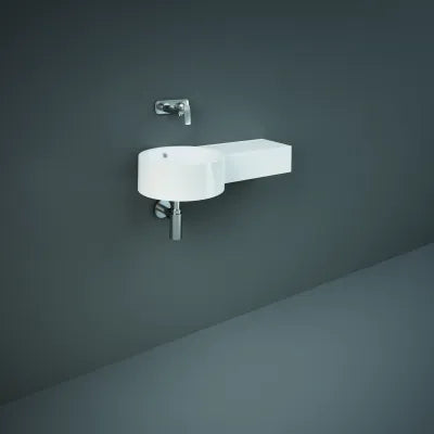 Petit LEFT/RIGHT Ledge Round Wash Basin 0TH