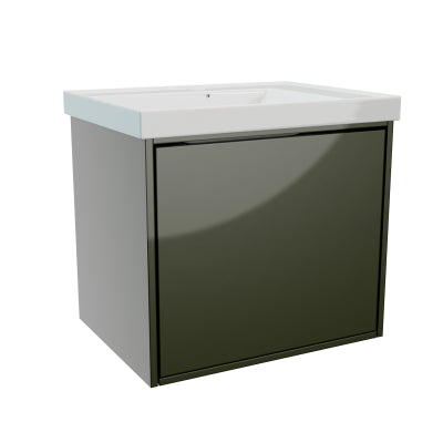 Erla 600mm Wall Hung Single Drawer Unit