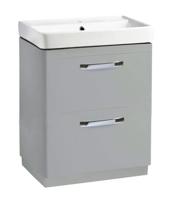 Compass 600mm Floor Standing Twin Drawer Unit