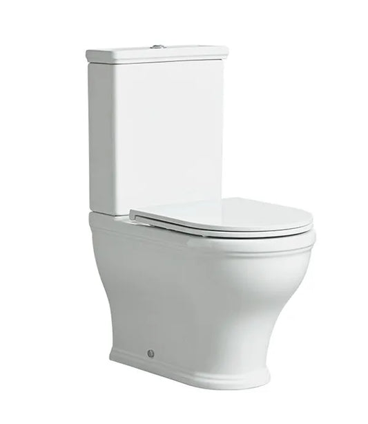 Lansdown Fully Enclosed Close Coupled Pan