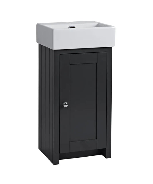 Lansdown 450mm Floor Standing Cloakroom Unit