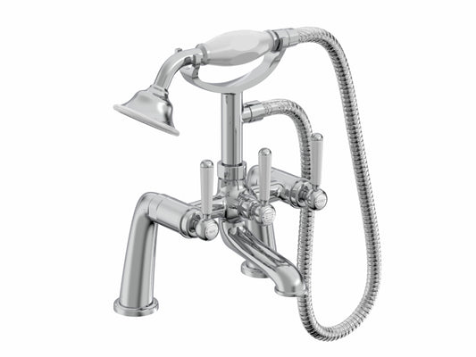 LANSDOWN DECK MOUNTED BATH SHOWER MIXER