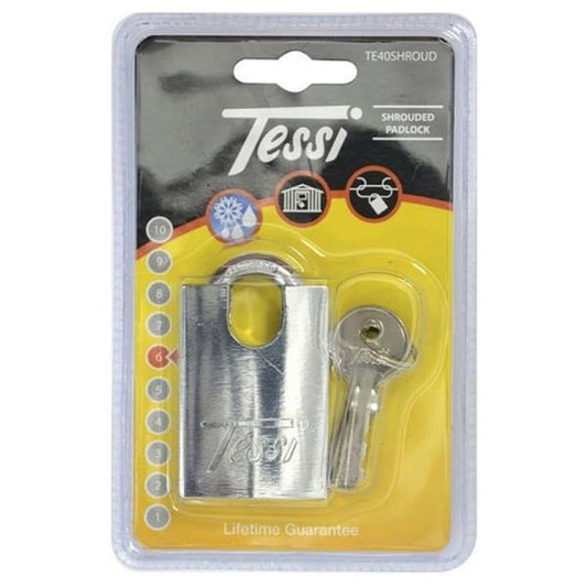 TESSI 40MM SHROUDED PADLOCK