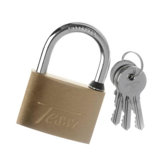 TESSI 50MM BRASS PADLOCK