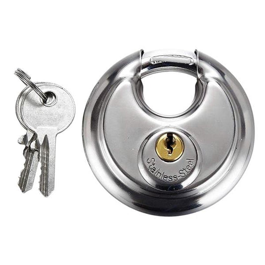 TESSI STAINLESS STEEL DISCUSS LOCK 70MM