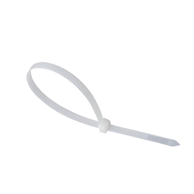 TOOLWAY 360MM X 4.8MM WHITE CABLE TIE (100)