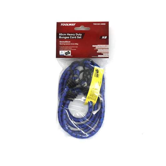 TOOLWAY 600MM BLUE BUNGEE STRAP