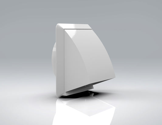 100MM COWL WHITE
