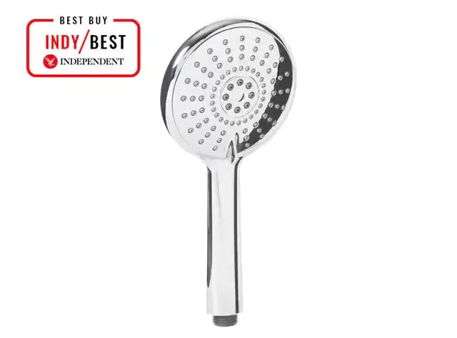 AQUA 5 FUNCTION SHOWER HEAD & ARM CP