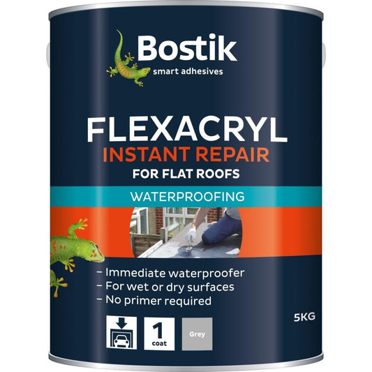 Bostik Flexacryl Grey Roof Repair 5Kg