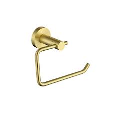 Erla Brushed Brass Toilet Roll Holder