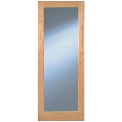 RUSHMORE CLEAR GLAZED OAK DOOR PRE-FIN