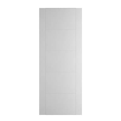 ORLANDO GROOVED WHITE PRIMED DOOR