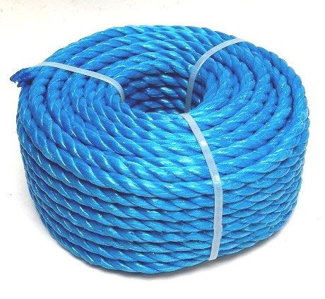 6MM X 30M COIL BLUE PP ROPE