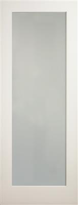 BOSTON SHAKER PRIMED DOOR FROSTED GLZ
