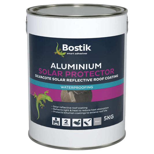 BOSTIK SILVACOTE ALUMINIUM PAINT 5L