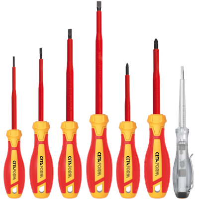 cetaform vde screwdriver set 7 piece