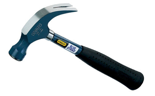 STANLEY 16oz BLUE STRIKE CURVED CLAW HAMMER