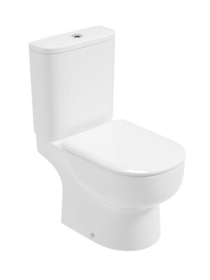 Manhattan Open Back Close Coupled Pan Includes Seat & Cover