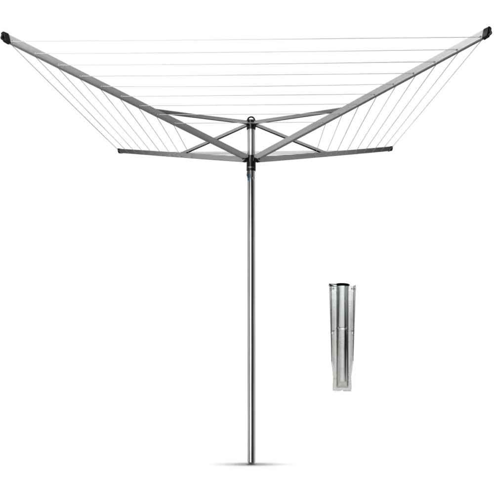 Brabantia - Topspinner 50m Plus Gound Spike Metallic Grey