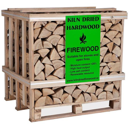 Kiln Dried Ash-Oak Logs 400kg Crate