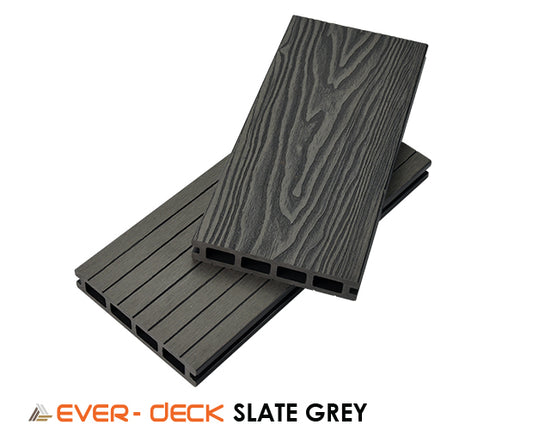Teranna Ever-Deck Reversible Composite Decking Boards [Slate Grey]